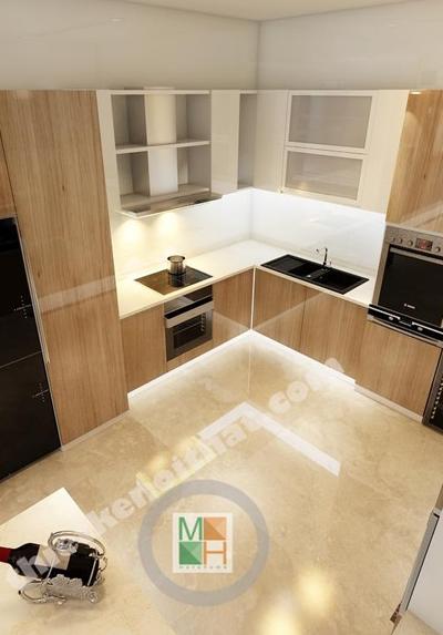  Tủ bếp gỗ công nghiệp MFC hiện đại- Mã 021